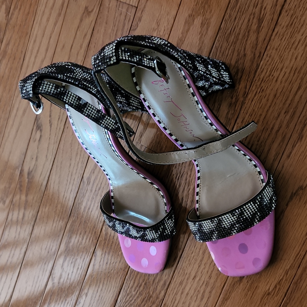 Betsey Johnson heels, never worn